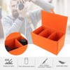 Camera Bag Waterproof Dustproof Detachable Shockproof SLR Camera Lens BagOrange