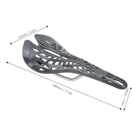 Bike Hollow Saddle, Carbon Fiber Bike Cushion Saddle Ultralight Bicycle Saddle Carbon Road Bike Saddle Bicycle Hollow Saddle Bicycle Accessories for Mountain Bike Road Bike Cycling