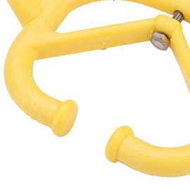 Zerone 10Pcs Calf Weaner Nose Ring, Plastic Cattle Cow Weaning Tool for Farm Livestock Calf Cattle Prevent Sucking