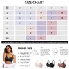 OEAK Womens Wireless Bras Comfortable Push Up Bra No Underwire