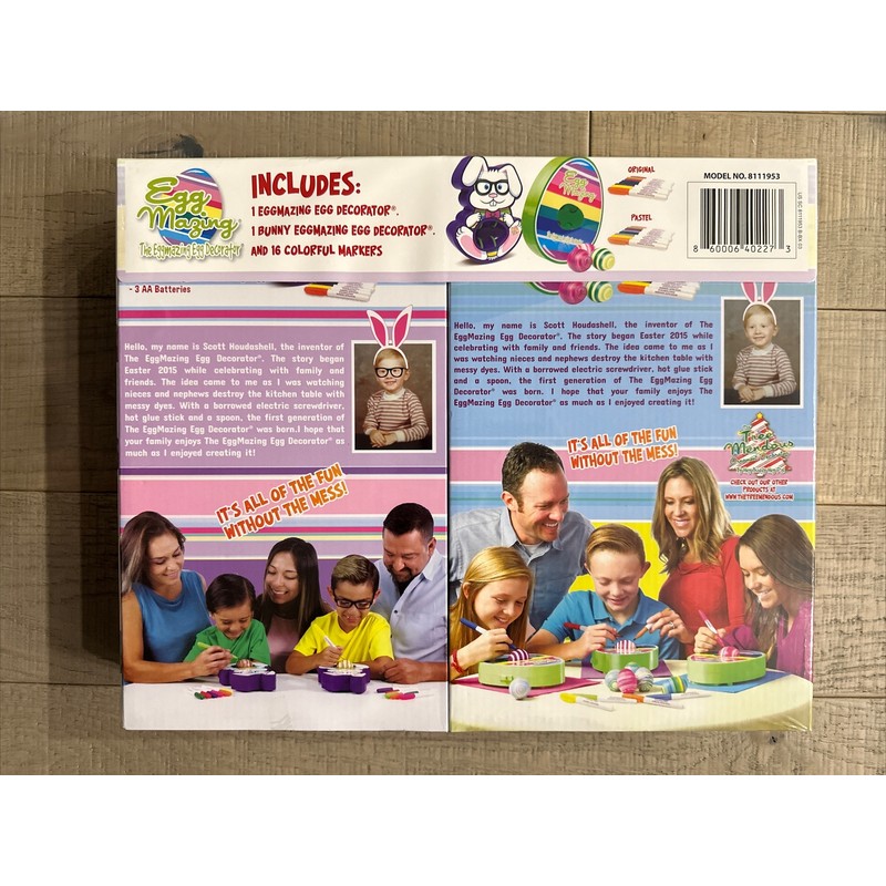 Eggmazing NEW 2 - Pack Egg and Bunny Decorator Combo