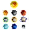 10 Planets Acrylic Fridge Magnet Set - Cute and Funny