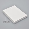 AZAZA 50 Pcs White Blank Place Cards - Textured Table