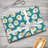 GRAPHICS & MORE Sunny Side Eggs Pattern Gift Wrap Wrapping