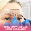 Stylia Eyebrow Stencil Kit for Women – 100 Pack, Precision