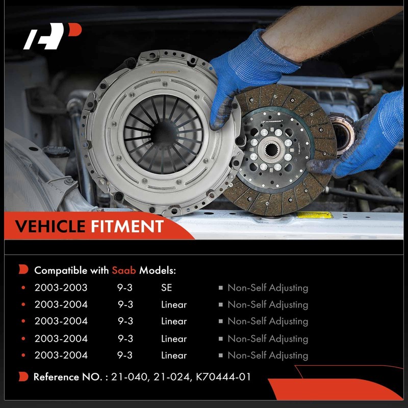 A-Premium Transmission Clutch Kit Compatible with Saab 9-3 2003 2004