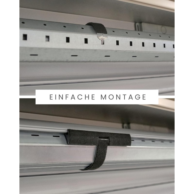 casmartis Roller Shutter Suspension Spring with Felt Coating for Scratch