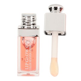 Brillo de Labios, 6ml Brillo de Aceite de Labios Hidratante Hidratante Alto Brillo de Larga Duración Tinte de Labios Rosa Hidratante Gel de Labios Aceite de Labios Brillante para Maquillaje