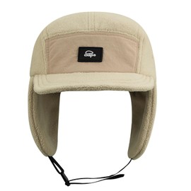 Clakllie Winter Stylish Baseball Hat with Warm Earflap Aviator Pilot Caps Trooper Bomber Cap Outdoor Sport Trapper Hunter's Hat with Visor Earmuffs Russian Ushanka Hat for Cycling Hiking Hunting