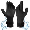 ZONJIE Wetsuit Gloves Diving Gloves Neoprene Double-Layer Thermal Elastic Wrist