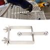 Bird Spinner Toy Stainless Steel Parrot Spinning Toy for Chewing