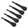 20pcs Black Handle Black Hair Sound Aid Cleaning Brush Professional