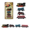 Mini Steam Train Model Toy, Retro Steam Train Toy Set,