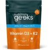 Vitamin D3 4000 iu & Vitamin K2 MK7 100μg -