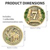 Lucky Charms Good Luck Charms Coin for Lottery Scratcher, Lucky