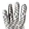 White Football Gloves Anti Slip Silicone Grip Sports Receiver Glove