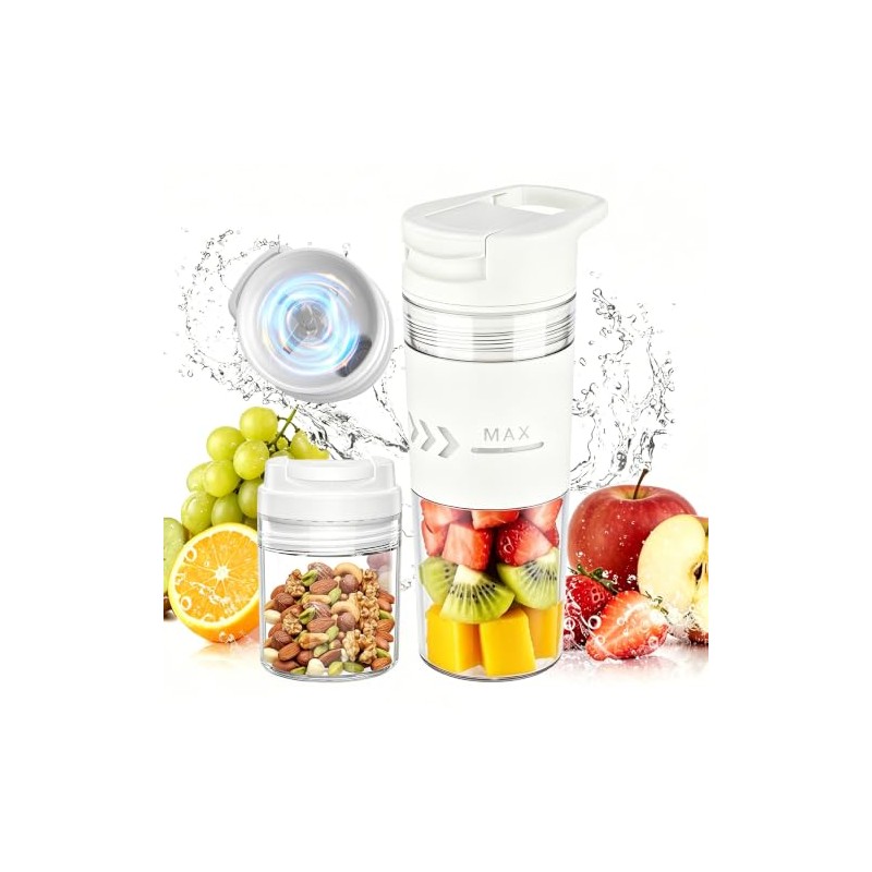 Portable Cordless Blender for Smoothies and Shakes