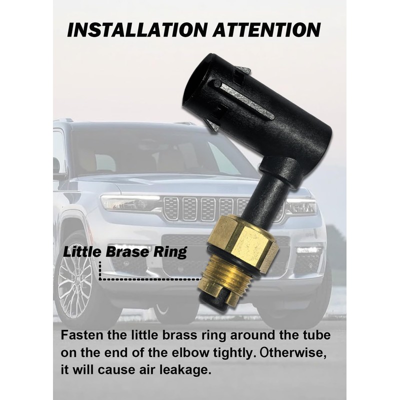 2 PCS Air Suspension Elbow Repair Kits for Jeep Grand