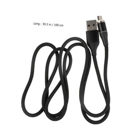 jojofuny 1pc Nylon Magnetic Charging Cable Fast Charge Data Cord Compatible Phones Indicator for Mobile Device Charging