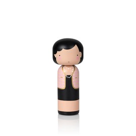 Lucie Kaas Wooden Figurine Coco Pink