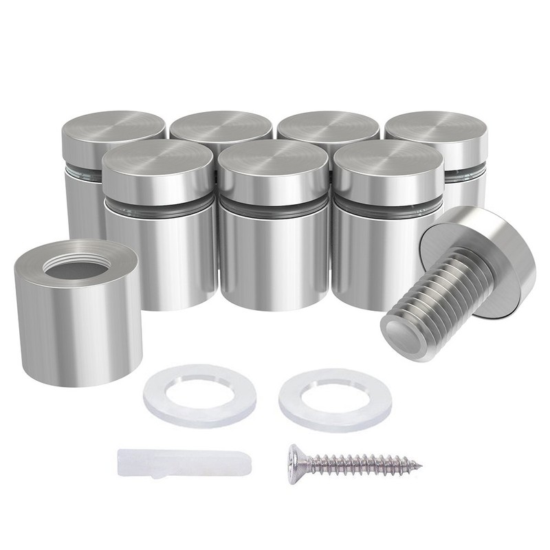 LuckIn 20-Pack Standoff Screws (3/4 in. Dia x 3/4 in.