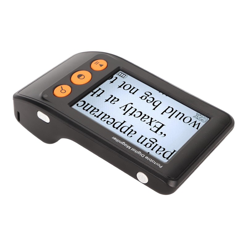 Digital Magnifier 3.5in LCD 2X‑25X Magnification AV Output Reading Magnifier