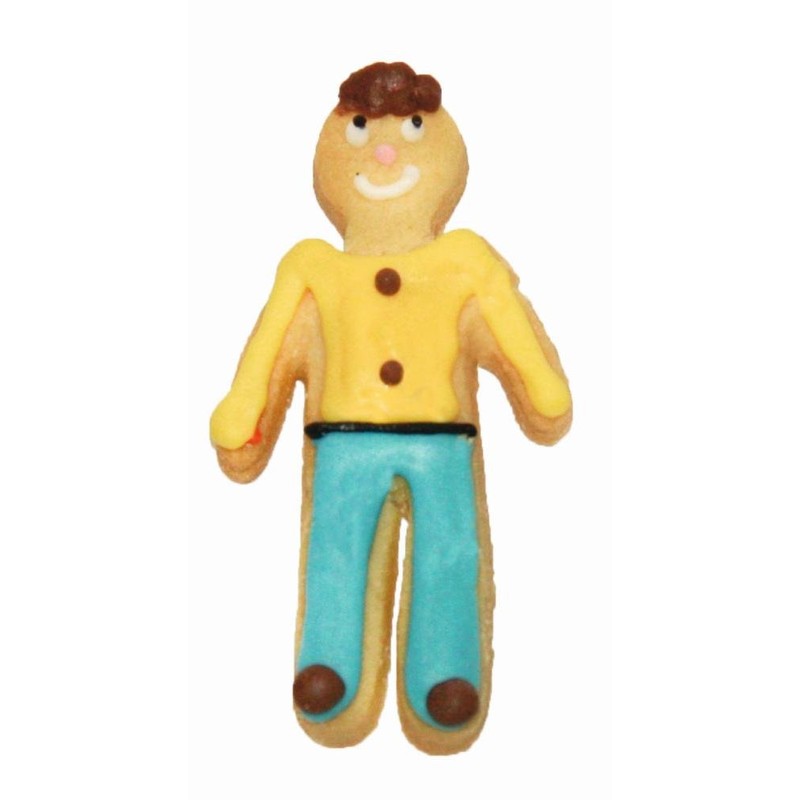 Birkmann 1010693910 Cookie Cutter Boy, Grey Plastic – 5 x