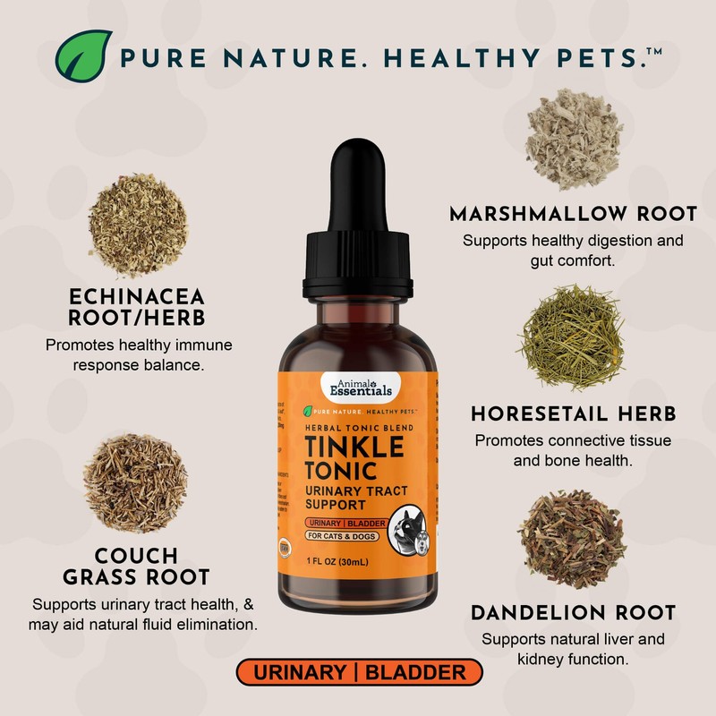Animal Essentials Tinkle Tonic - Dog & Cat Urinary Tract