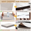 LOTMER 30 Sheets Heavy-Duty Chipboard Sheets 8.5 x 11 in