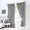 Fusion - Dijon - Pair of Curtain Tiebacks, Silver