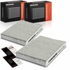 Frankberg 2x Cabin Air Filter Pollen Filter with Activated Carbon