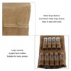 Leapiture Portable Spice Bag Canvas Travel Spice Kit Camping Spice