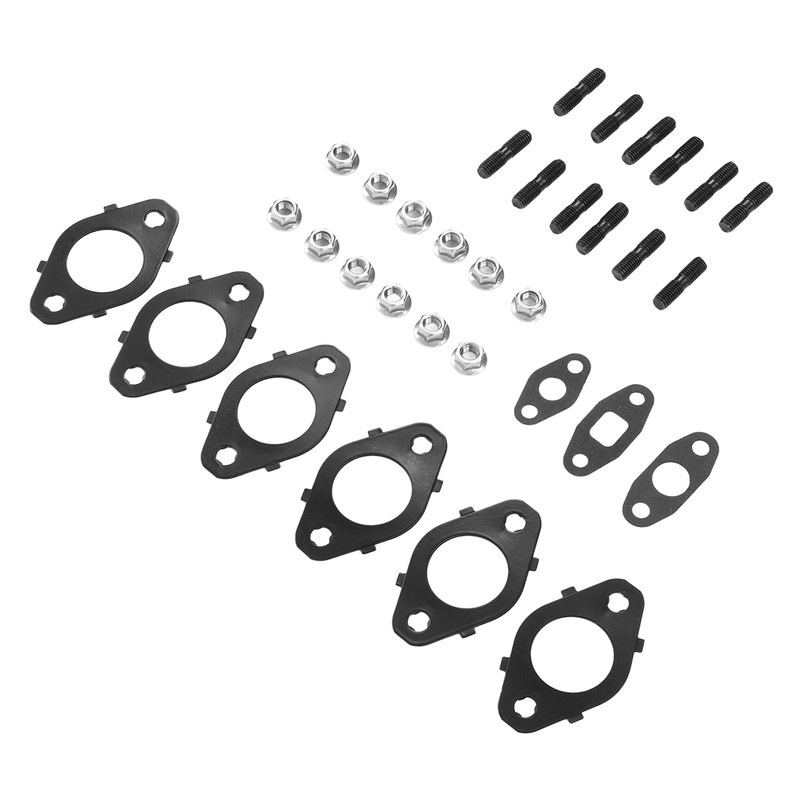 Exhaust Manifold Bolts Gaskets Kit 5266422 Metal Alloy Replacement for