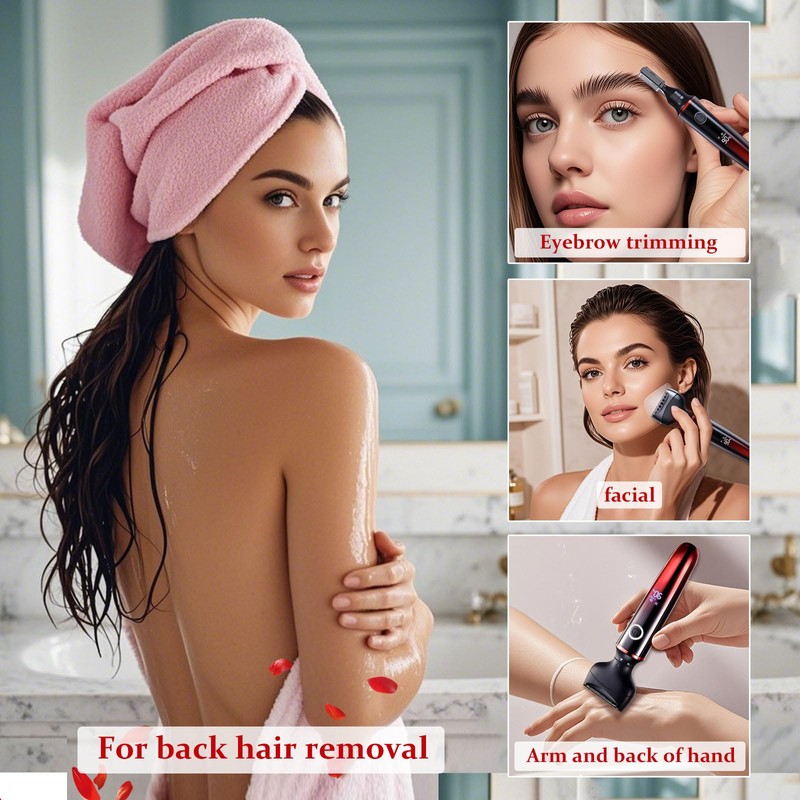 Riyuetan Women's Electric Razors Motor Speed: Fast and Slow 3