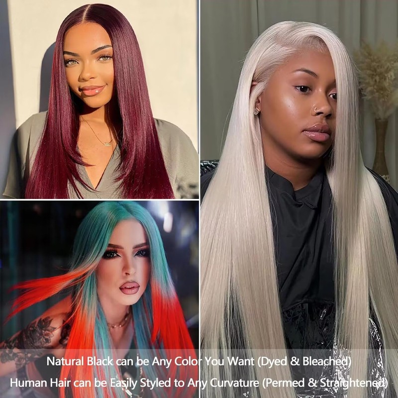 Human Hair Bundles 12A Brazilian Straight Human Hair Bundles 100%