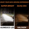 AUIMSOCO For Jeep Grand Cherokee 2014-2018 LED Headlight Fog Light