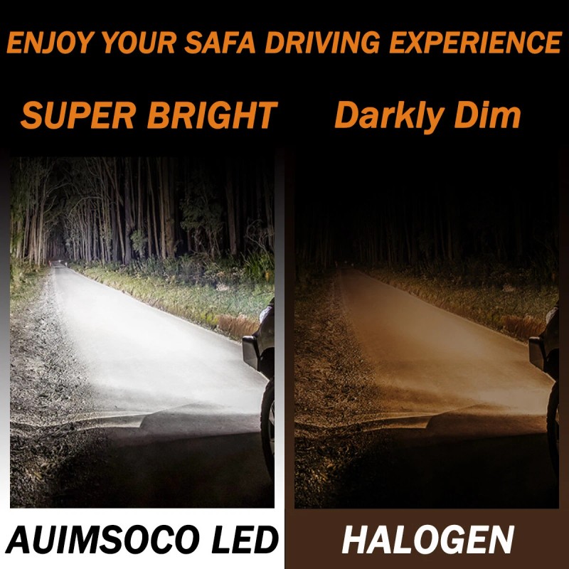 AUIMSOCO For Jeep Grand Cherokee 2014-2018 LED Headlight Fog Light