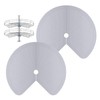 Lazy Susan Silicone Shelf Liner – Non-Slip Dual Tier Pie