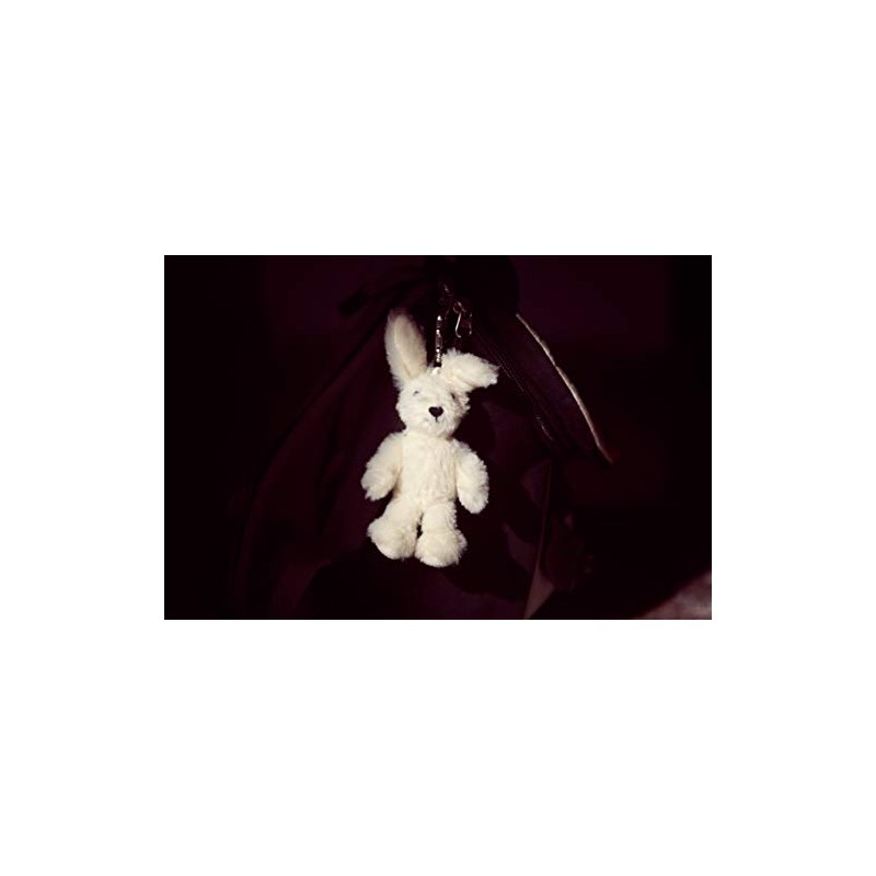 Schaffer Knuddel mich! 0252 Carrot Rabbit Pendant 12 cm Cream