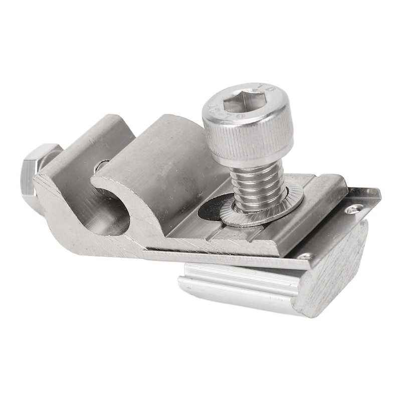 5Pcs Solar Panel Grounding Lugs PV Mounting System Metal Clips