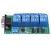 RS232 Relay Board 4Ch Remote Control Switch with RS232 DB9