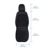 Blueshyhall Wooden Beaded Car Seat Cover Comfortable Massage Car Seat