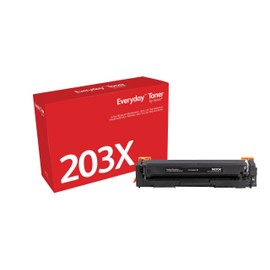 Everyday by Xerox Black Toner compatible with HP 203X (CF540X), High Capacity