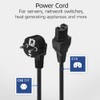 ACT Warming Device Cable CEE7/7 to C15, 2m Power Cord