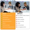XSMNER Foldable Nail Desk Lamp with Phone Holder, 456 LEDs