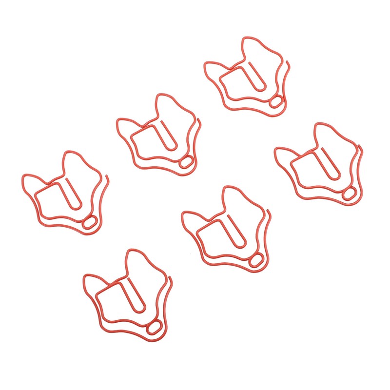 100pcs Adorable Animal Paper Clips Funny Scrapbook Paper Clips Small