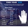 Glorious Traders Adult Football Gloves - Super Sticky Grip (Blue,