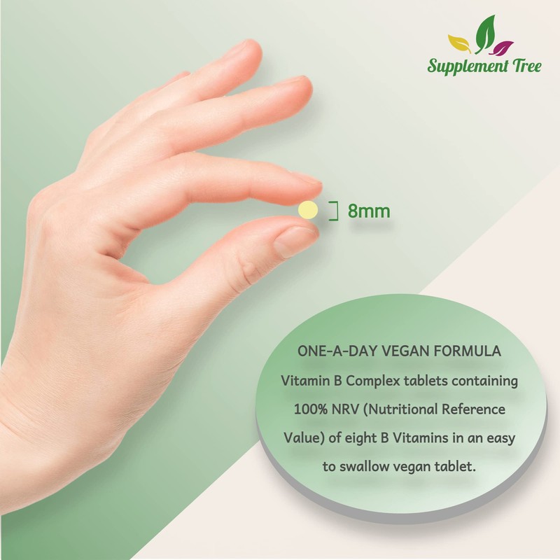Vitamin B Complex 365 Tablets - with B1, B2, B3,