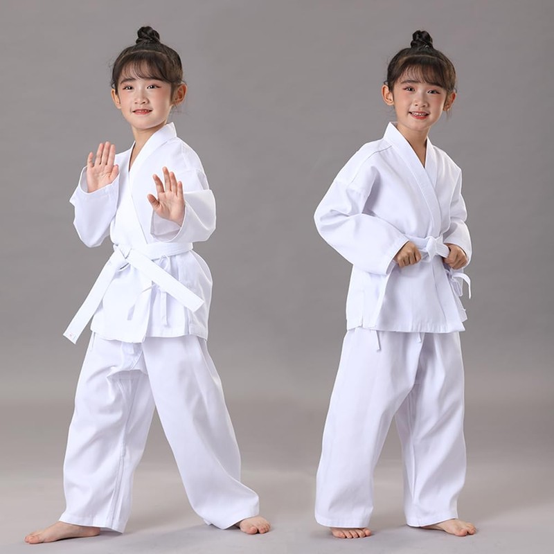 FIGHTSPIRIT - Uniforme de karate para niños y adultos, ligero