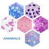 Prolee 200 Packs Microscope Slides, 100 Plants & 100 Animal